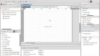 Jaspersoft Studio  How to create Watermark in report [upl. by Aviva]