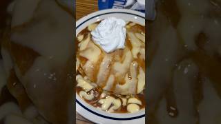 IHOP CinnAStack Pancakes food foodreview ihop pancakes cinnamonroll cinnastack [upl. by Doloritas]