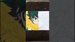 Drawing midoriya and bakugopart 1anime drawing art [upl. by Billie]