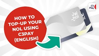 How to top up your Nol card using C3Pay app [upl. by Nattie]