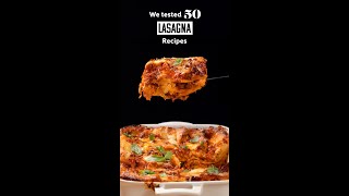 We Tested 50 Lasagna Recipes And This Is The Best One [upl. by Bobina679]