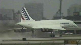 Concorde Rainy Departure from Ft Lauderdale [upl. by Cressy350]