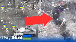 Ukraine troops storm Russian trenches in intense Kupyansk battle forcing enemy soldiers to surrender [upl. by Brouwer426]