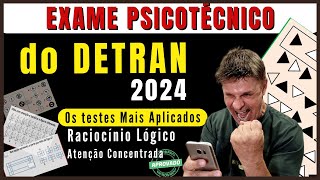 EXAME PSICOTÉCNICO DO DETRAN 2024 TESTE PSICOTÉCNICO DETRAN 2024 PSICOTESTE 2024 [upl. by Brindell]