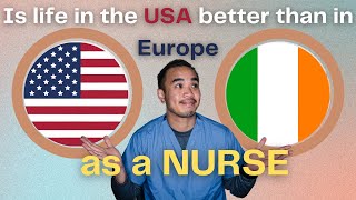 AFTER LEAVING THE UK TO THE USA THIS NURSE GIVES HER HONEST OPINION UK VS USA WHICH IS BETTER [upl. by Dor]