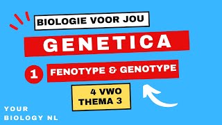 4 vwo  Genetica  1  Fenotype amp Genotype [upl. by Keeton331]