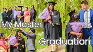 PAWANI got her MASTER’S DEGREE  University of Essex UK 🤍👩🏾‍🎓 mastergraduation graduation [upl. by Hesoj]