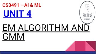 412 EM Algorithm and GMM in Tamil [upl. by Binette]