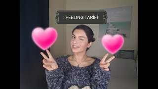 Cilt Bakımı Rutinim  Evde Peeling Tarifim [upl. by Micah543]