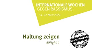 Internationale Wochen gegen Rassismus 2022 [upl. by Zenger]