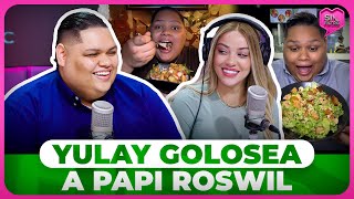 YULAY GOLOSEA A PAPI ROSWIL Y LO INVITA A COMERLE LA AREPA [upl. by Nesyt]