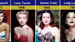 The Most Beautiful Actresses Every Year 1930s  2024  Beautiful actress Hollywood [upl. by Amalburga]