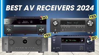 Best AV Receivers 2024 what I WISH I knew earlier… [upl. by Yanaj893]