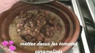 tagine de veau aux oignons et tomates caramelisé [upl. by Correna]