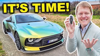 WORLDs FIRST DRIVE in New Aston Martin VALOUR [upl. by Aztilay]