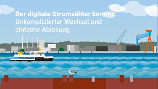 Der digitale Stromzähler kommt Unkomplizierter Wechsel und einfache Ablesung [upl. by Dibrin]