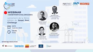 Webinar de lancement du Smart Port Challenge 2024 [upl. by Noswad]