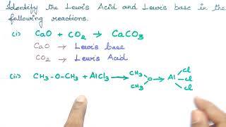 IEEvaluate Yourself 3Identify Lewis Acid amp Lewis BaseTN 12th Std [upl. by Rodolphe]