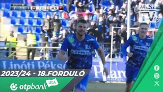 ZTE FC  Fehérvár FC  31  20  OTP Bank Liga  18 forduló  MLSZTV [upl. by Gianna]