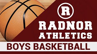 Radnor High School Basketball Playoffs February 27 2021 [upl. by Deeanne]