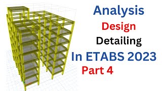 Analysis and Design of a G5 building using ETABS 21 Part 4 Defining Section Properties [upl. by Odlo]