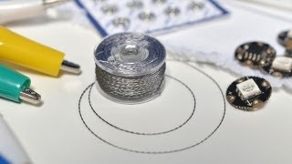 Conductive Thread  10 Tips [upl. by Enyamert182]