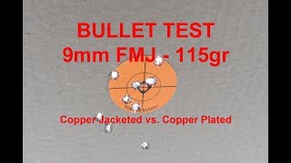 Copper Plated Bullets VS Jacketed Bullets [upl. by Ahsian]