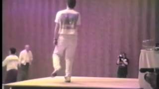 Lay Down Sally  Easy clogging routine by Josh King 1995 [upl. by Anailli]