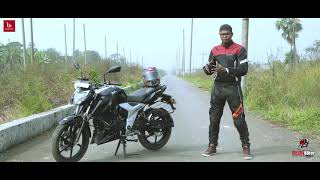 TVS Apache RTR 160 4V ABS with Smart XConnect Review by Deshi Biker [upl. by Yasnyl]