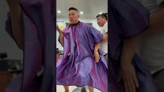 Shang abi dancing while getting an haircut [upl. by Eynaffit801]