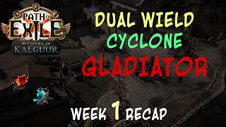 WEEK 1 update for CYCLONE GLADIATOR 50 DIV budget  Making DW Cyclone GREAT again Ep3 PoE 325 [upl. by Nord]