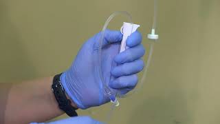 Changing Intravenous Tubing and Fluids [upl. by Alyacim]