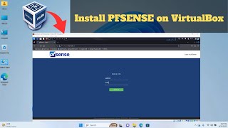 How to Install pfSense on VirtualBox [upl. by Gaylord509]