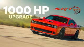 MANUAL HPE1000 Hellcat Challenger Sounds FEROCIOUS  UPGRADED by HENNESSEY [upl. by Aratak]