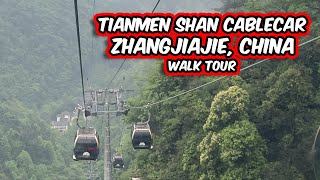 Tianmen Mountain Cableway in Zhangjiajie China [upl. by Socha708]