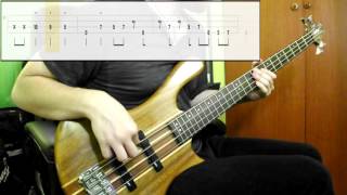 Red Hot Chili Peppers  Otherside Bass Cover Play Along Tabs In Video [upl. by Shaff]