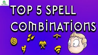 Top 5 FUNKY Spell Combinations in Populous The Beginning [upl. by Ardnajela]