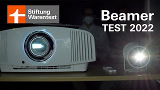 BeamerTest 2022 Die besten VideoBeamer und was beim BeamerKauf wichtig ist Stiftung Warentest [upl. by Atiuqrehs]