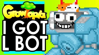 AIMSTER gets PCATS the LEGEND BOT in GROWTOPIA [upl. by Filbert]