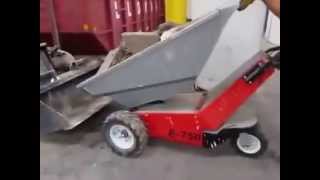 Power Pushers E 750 Electric Wheelbarrow™ Demolition [upl. by Southworth]