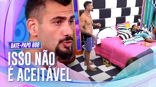 NIZAM VÊ MOMENTO EM QUE FALA SOBRE CORPO DE YASMIN BRUNET E SE DESCULPA 💥  BATEPAPO BBB [upl. by Nehtan]