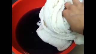 How to Dye Cheesecloth [upl. by Abernon71]