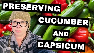 Easy Cucumber Relish Off Grid Winter in the High Country [upl. by Ching110]