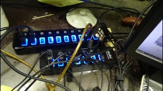 USB ハブatolla（ｱﾄﾗ） USB 30 Hub 7ポートと10ポート＝合計17ポートです。 [upl. by Miner]