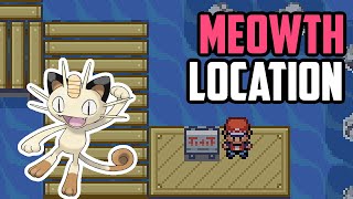 How to Catch Meowth  Pokémon FireRed amp LeafGreen [upl. by Ettore]