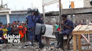 Over 100 inmates killed in attempted prison break in Congo [upl. by Jos]