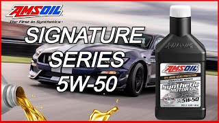 ✅ Aceite Motor 100 SINTÉTICO Amsoil Signature Series 5w50 💪 [upl. by Anaeco621]