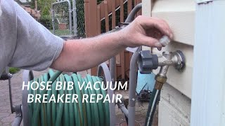 Fix A Hose Bib Vacuum Breaker Or AntiSiphon Valve For 3 vacuumbreaker aroundthehousewithpat [upl. by Mallina78]