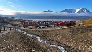 Longyearbyen Svalbard Walking Tour [upl. by Popele]