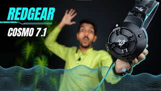 Redgear Cosmo 71 Headphones Unboxing amp Review in Hindi  Best Gaming Headphone with Mic Under 2000 [upl. by Ahsaten]